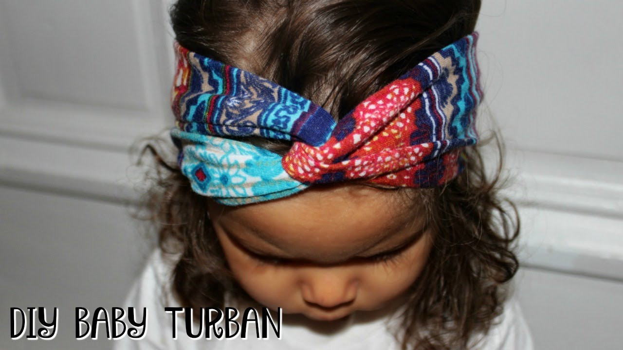 DIY Baby Turban Hat
 EASY DIY