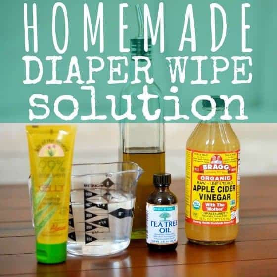 Diy Baby Wipe Solution
 Homemade Diaper Wipe Solution Daily Mom