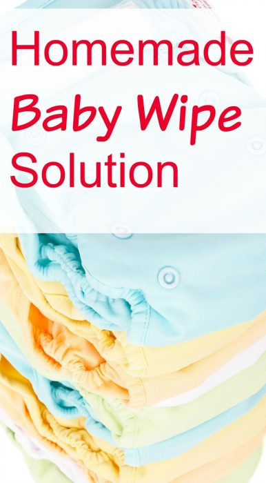 Diy Baby Wipe Solution
 Homemade Baby Wipe Solution