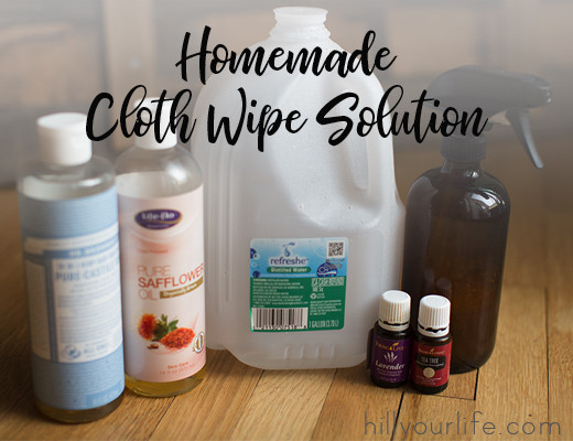 Diy Baby Wipe Solution
 Homemade Baby Wipes & Solution – Hill your life
