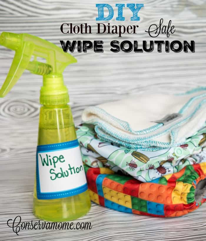 Diy Baby Wipe Solution
 DIY Cloth Diaper Safe Wipe Solution ConservaMom