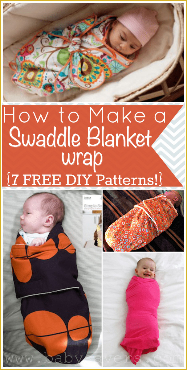 DIY Baby Wrap Material
 How to Make a Swaddle Blanket with 10 FREE DIY Patterns