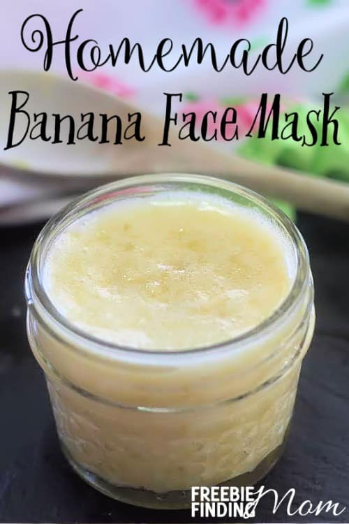 DIY Banana Face Mask
 3 Ingre nt Homemade Banana Face Mask