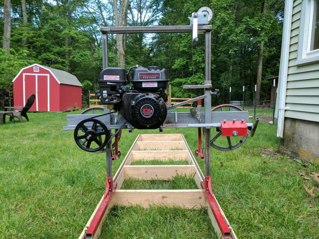 DIY Bandsaw Mill Plans
 How I Built a Sawmill in the Backyard