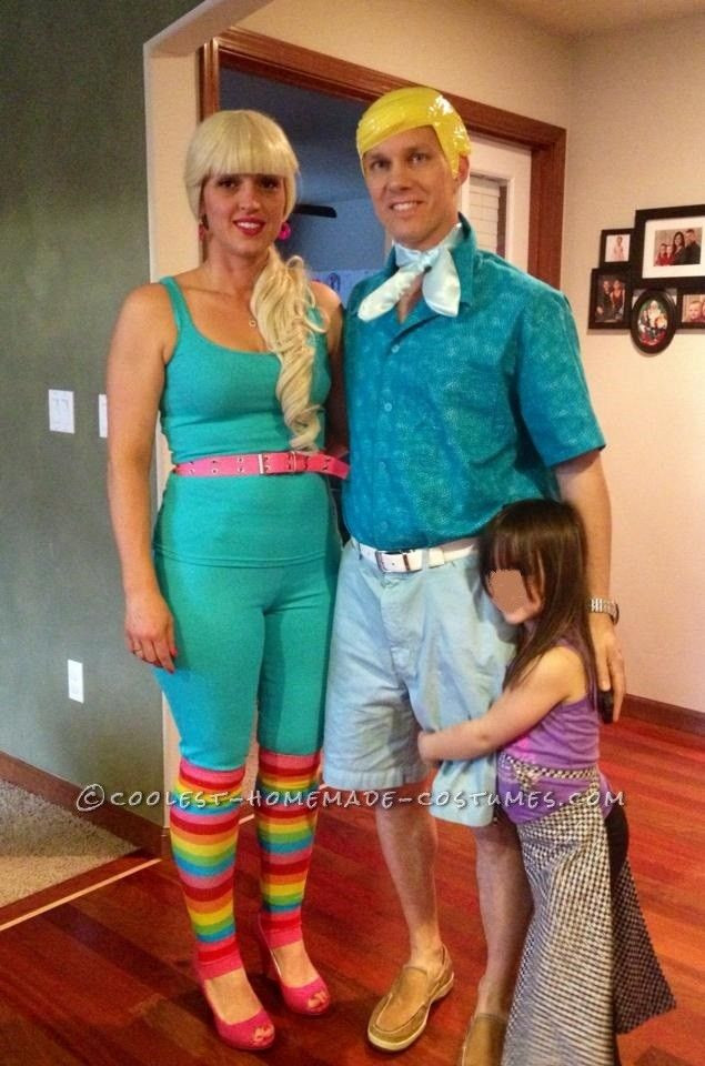 DIY Barbie Costumes For Adults
 Coolest Adult DIY Couple Costume Idea Toy Story Barbie