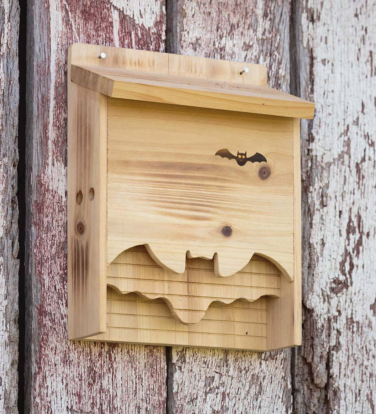 DIY Bat House Plans
 Small Wood Bat House