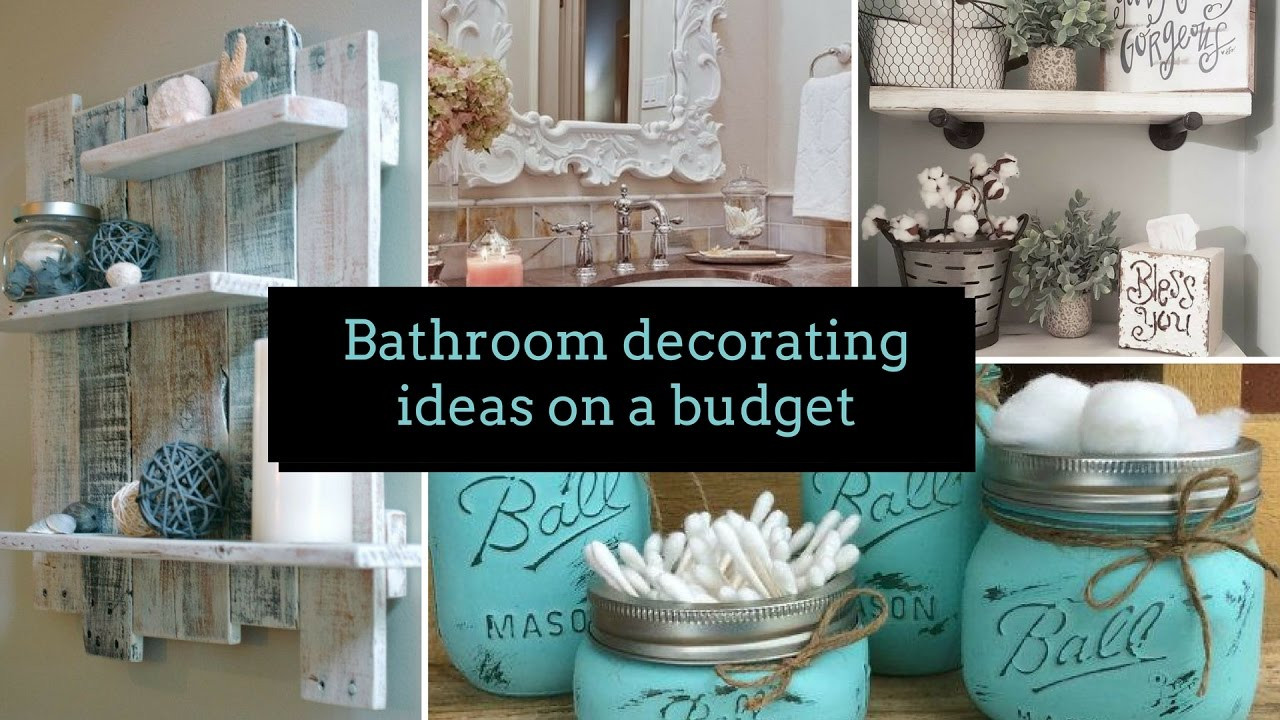 DIY Bathroom Decorating
 DIY Bathroom decorating ideas on a bud 🛀 Home decor