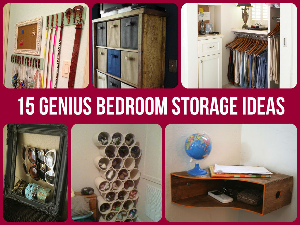 Diy Bedroom Storage Ideas
 15 Genius Bedroom Storage Ideas