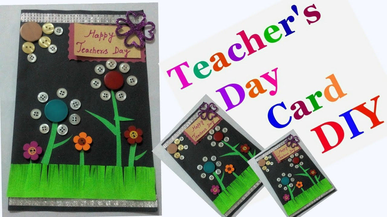 DIY Birthday Cards For Kids
 DIY Teachers day greeting card making ideas for kids