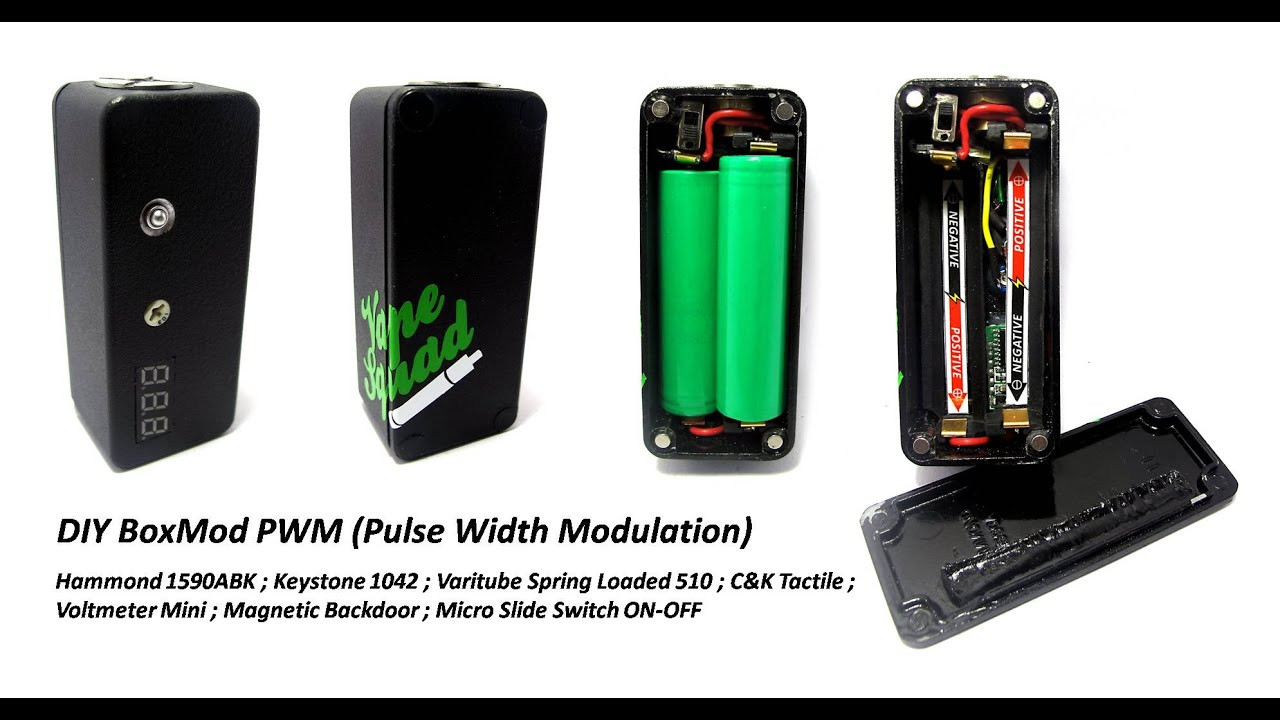 DIY Box Mod Kits
 DIY Box Mod PWM Pulse Width Modulation
