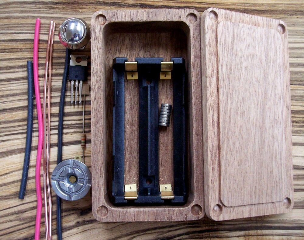 DIY Box Mod Kits
 Wood Mod Box Kit Enclosure DIY Mosfet Hammond 1590g