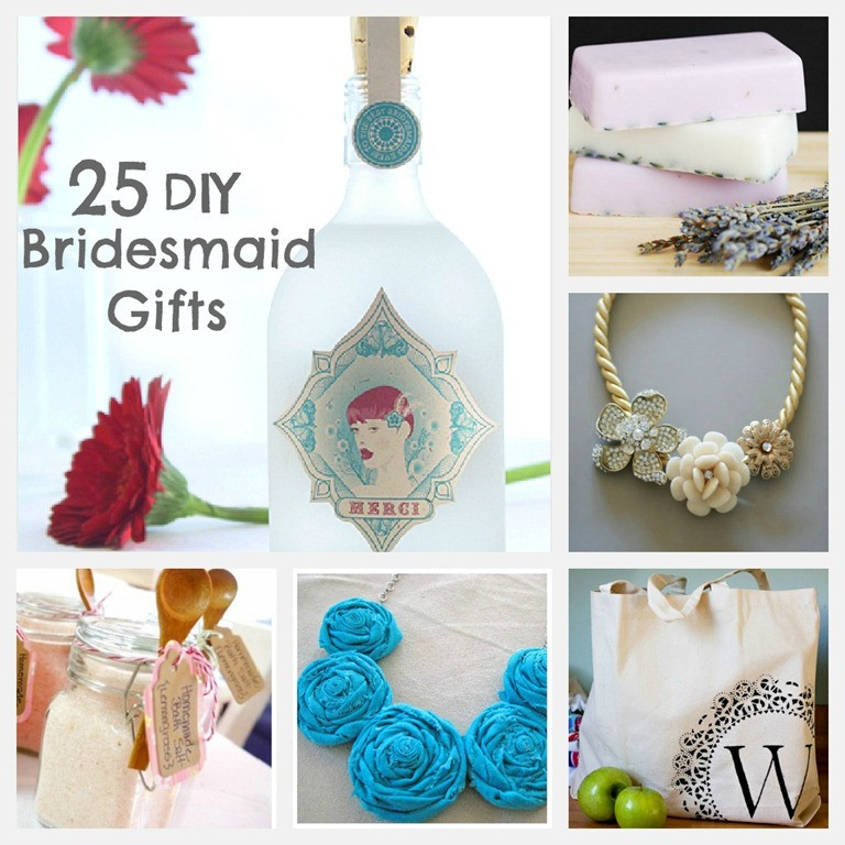 DIY Bridesmaid Gifts Ideas
 25 DIY Bridesmaid Gifts