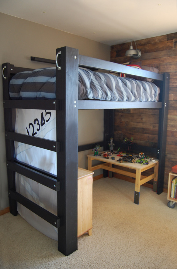 DIY Bunk Beds Plans
 DIY Plans To Build A Low Loft Bed Wooden PDF how to build