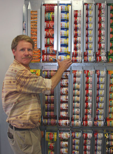 DIY Canned Food Organizer
 37 Creative Storage Solutions to Organize All Your Food