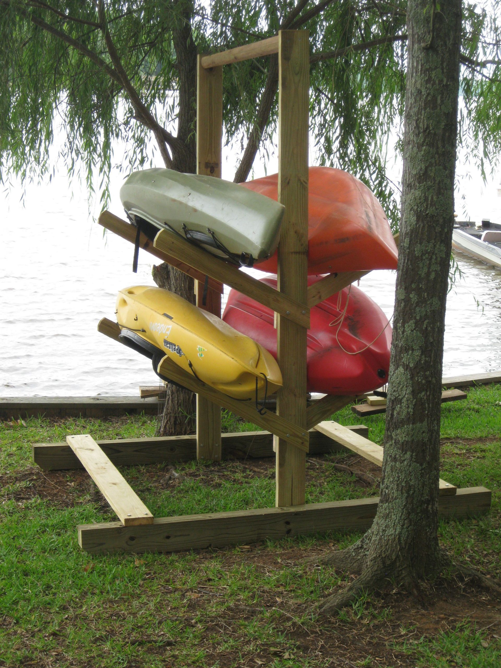 DIY Canoe Rack
 Marda Diy kayak rack