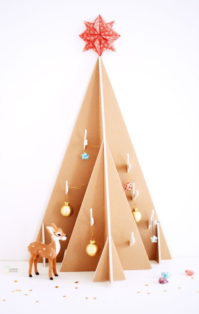DIY Cardboard Christmas Trees
 DIY Cardboard Christmas Tree Tutorial with FREE Printable