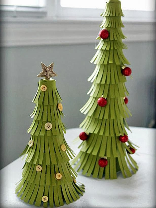 DIY Cardboard Christmas Trees
 DIY Christmas Trees Ideas DIY Craft Projects