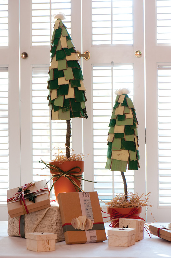 DIY Cardboard Christmas Trees
 DIY Christmas Tree Ideas for a Waste Free Christmas