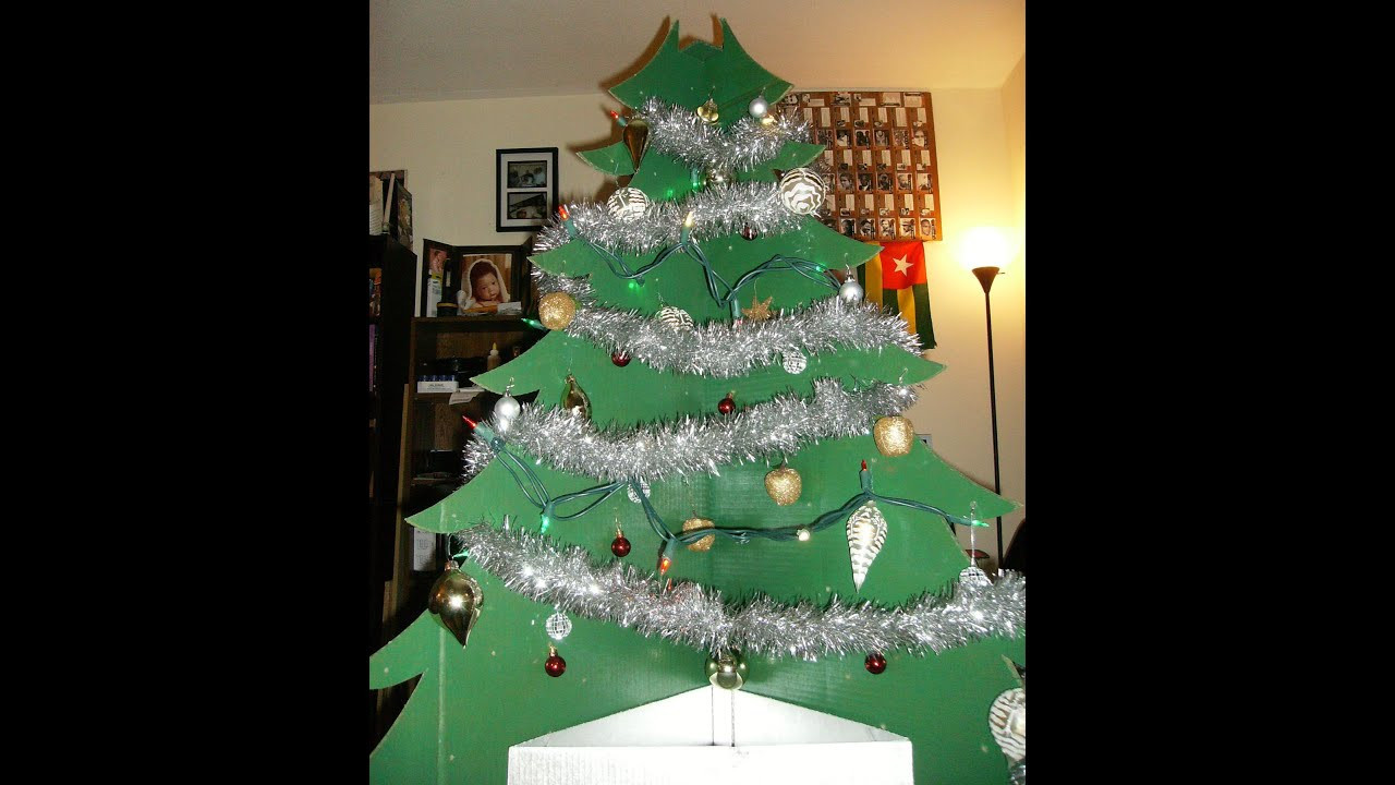 DIY Cardboard Christmas Trees
 DIY How to The Ultimate Cardboard Christmas Tree