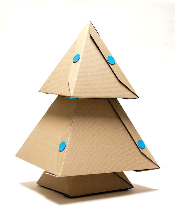 DIY Cardboard Christmas Trees
 DIY Christmas Trees 30 Most Creative Ever Hongkiat
