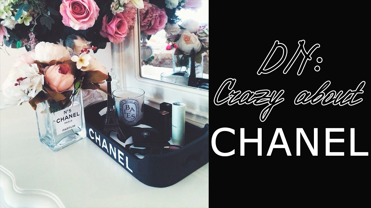 DIY Chanel Room Decor
 DIY Chanel tray Chanel vase Tumblr Inspired Room Decor
