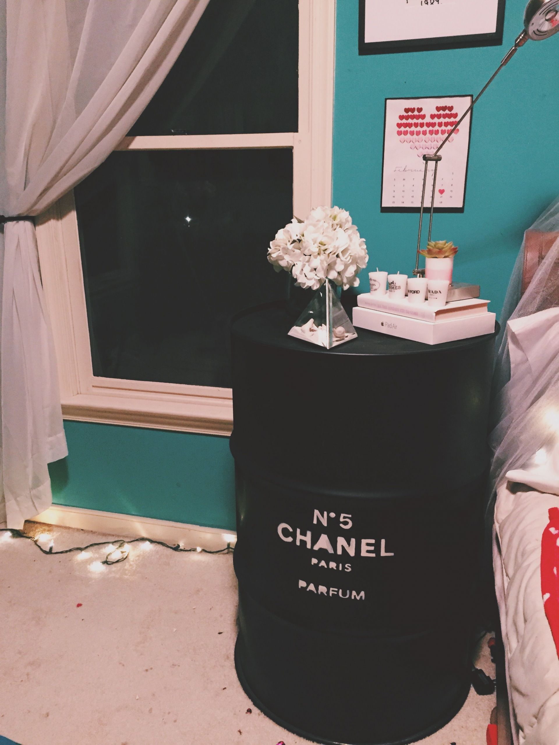 DIY Chanel Room Decor
 DIY chanel night stand tumblr inspired room decor DIY