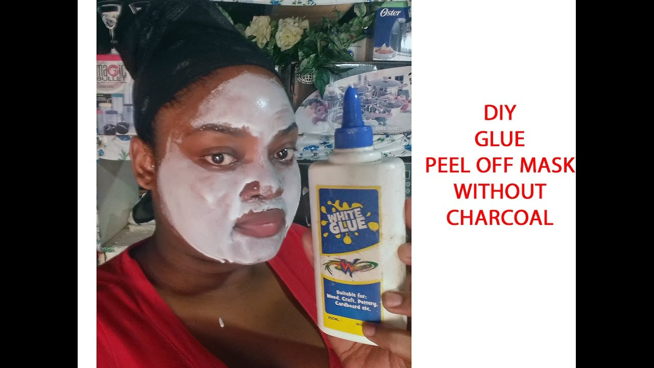 DIY Charcoal Mask Glue
 DIY GLUE PEEL OFF MASK without charcoal