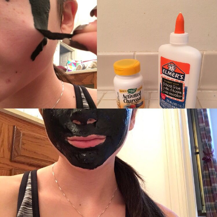 DIY Charcoal Mask Glue
 Pin on Style Guide