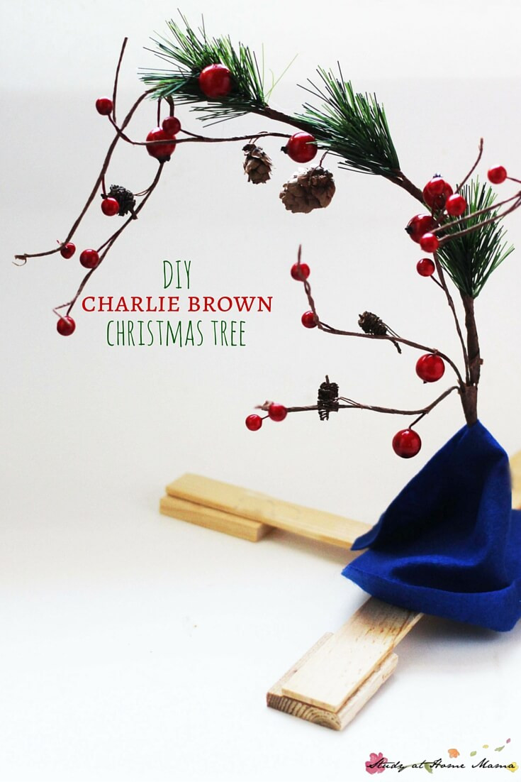 DIY Charlie Brown Christmas Tree
 DIY Charlie Brown Christmas Tree ⋆ Sugar Spice and Glitter