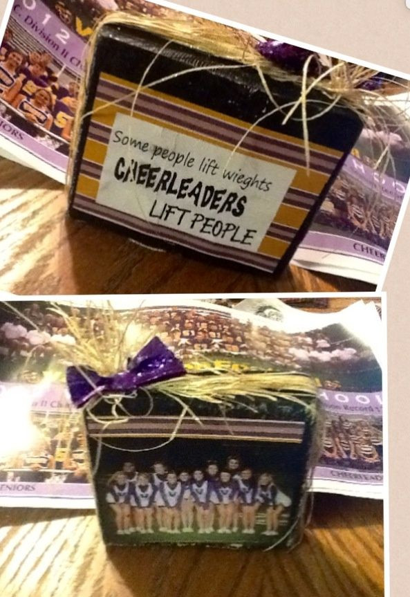 DIY Cheerleading Gifts
 Pin by Pam Howard on Crafts