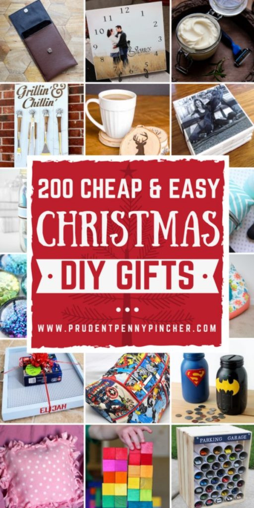 DIY Christmas Gift For Kids
 200 Cheap and Easy DIY Christmas Gifts Prudent Penny Pincher