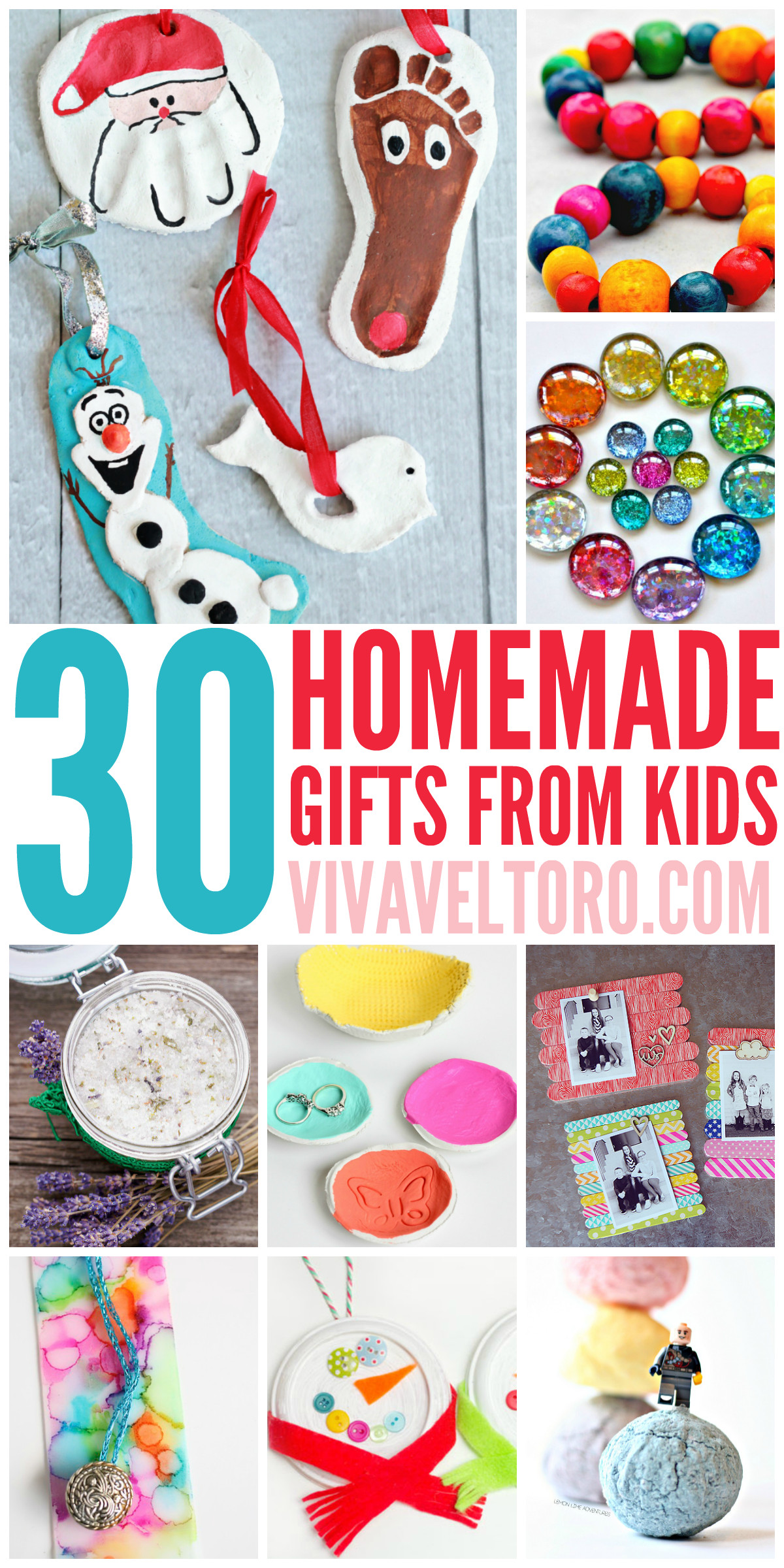 DIY Christmas Gift For Kids
 This list of full of crafts and DIY homemade t ideas