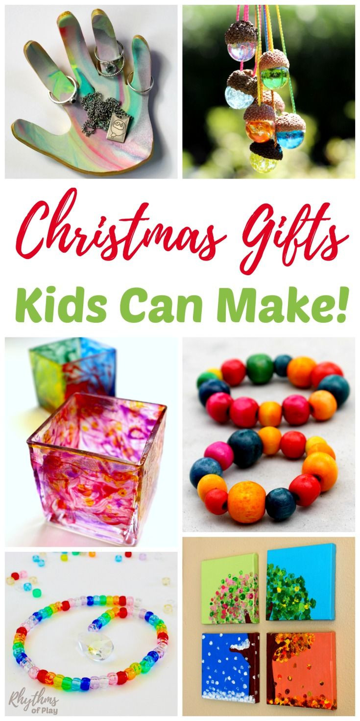 DIY Christmas Gift For Kids
 Homemade Gifts Kids Can Make for Parents and Grandparents