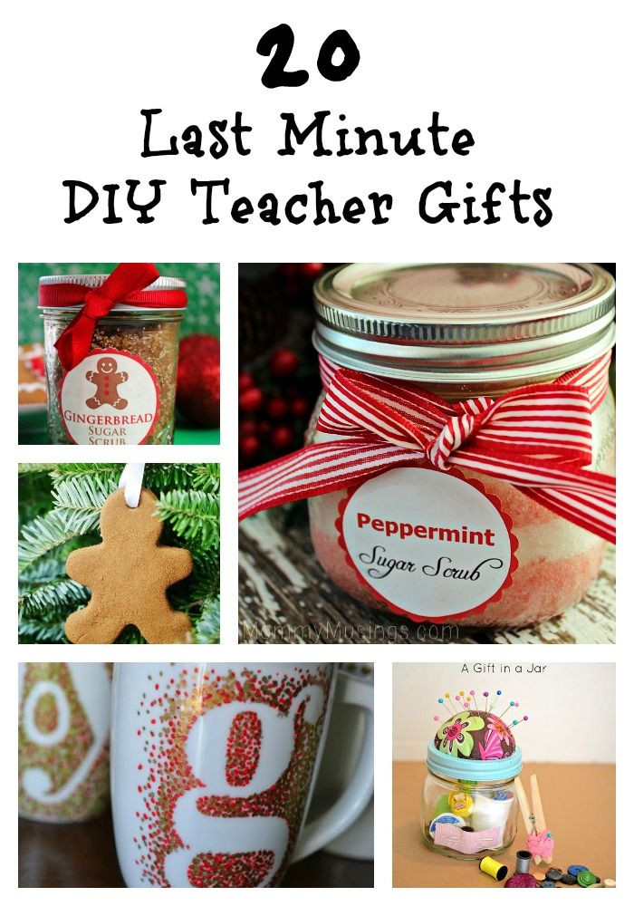 DIY Christmas Gifts For Teacher
 20 Last Minute DIY Teacher Gifts diy ts