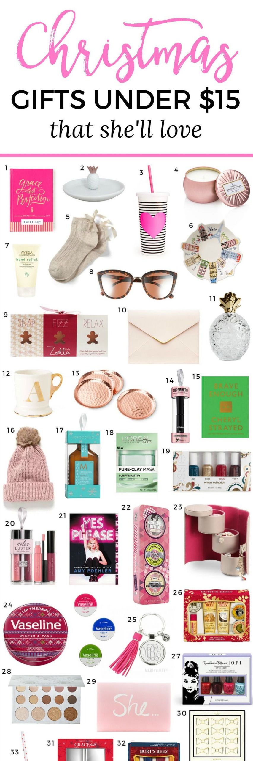 DIY Christmas Gifts For Women
 The Best Christmas Gift Ideas for Women Under $15