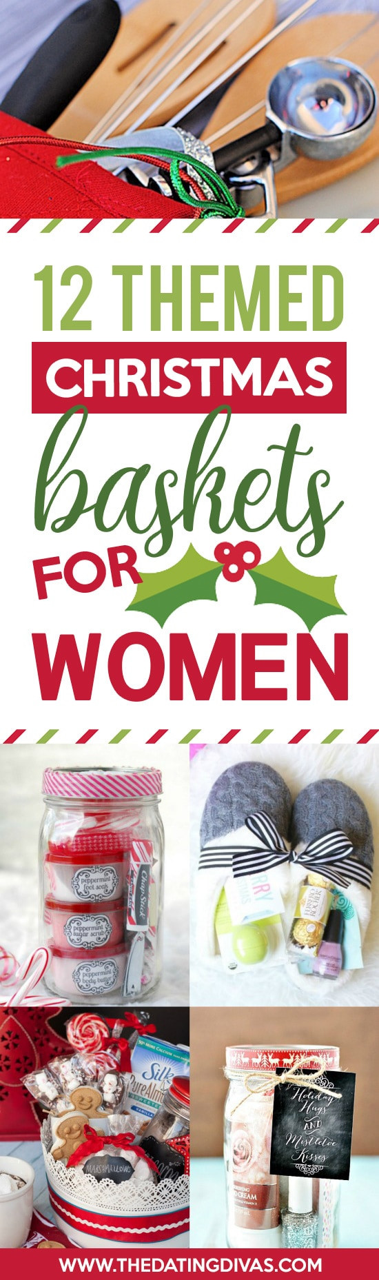 DIY Christmas Gifts For Women
 50 Themed Christmas Basket Ideas The Dating Divas