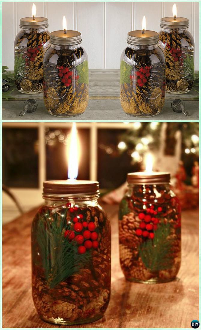 DIY Christmas Mason Jars
 12 DIY Christmas Mason Jar Lighting Craft Ideas