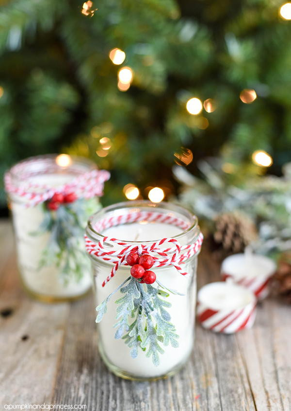 DIY Christmas Mason Jars
 DIY Christmas Mason Jar Candle