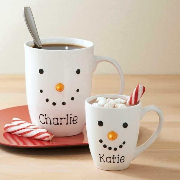 DIY Christmas Mug
 50 DIY Sharpie Coffee Mug Designs To Try Bored Art