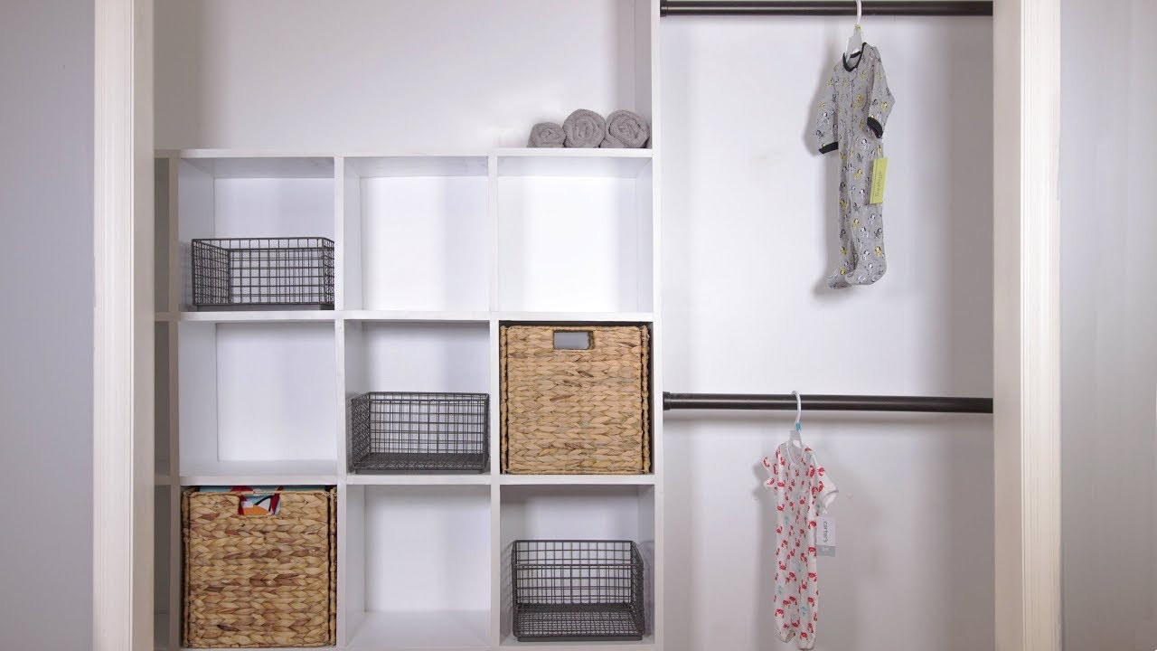 DIY Closet Organizer
 Build a Built In Closet Organizer Woodworking DIY
