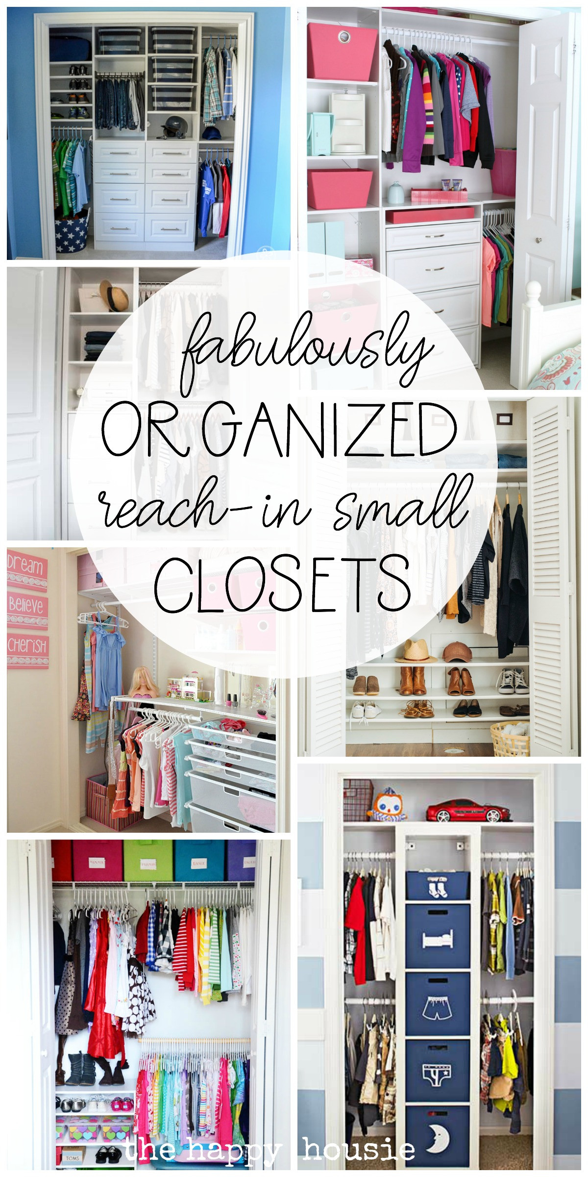 DIY Closet Organizing Ideas
 Small Reach in Closet Organization Ideas