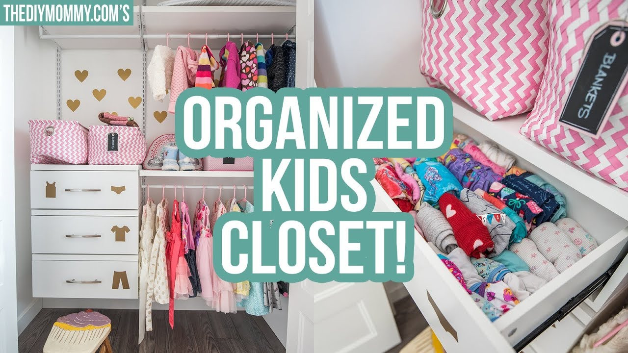 DIY Closet Organizing Ideas
 KIDS CLOSET ORGANIZATION IDEAS