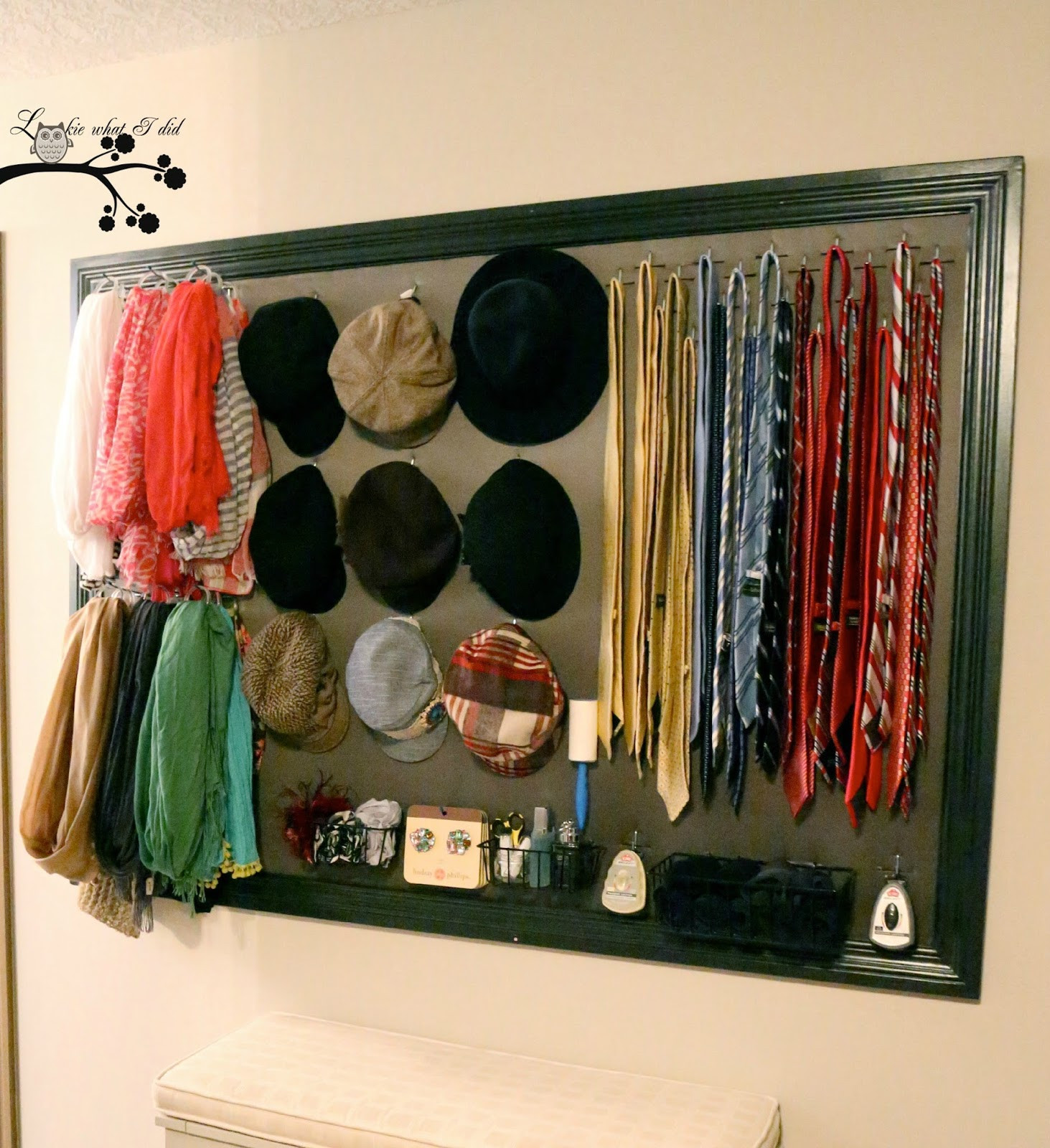DIY Closet Organizing Ideas
 Lookie What I Did His and Her Closet Organizer