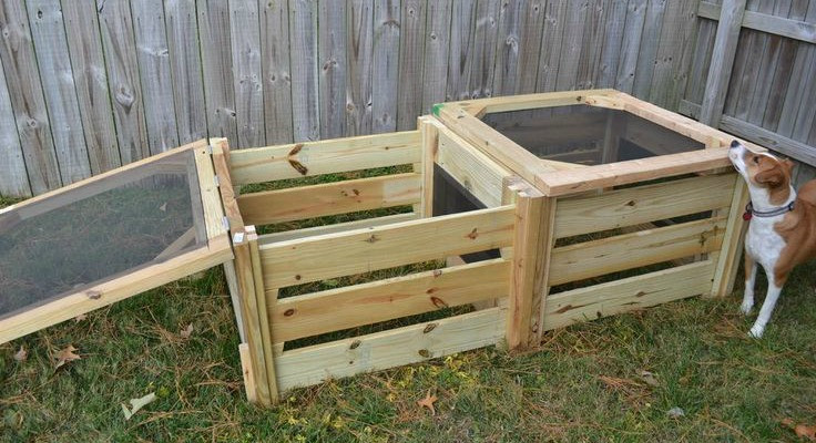DIY Compost Bin Wood
 23 Ingenious DIY post Bin Ideas Backyard Growers