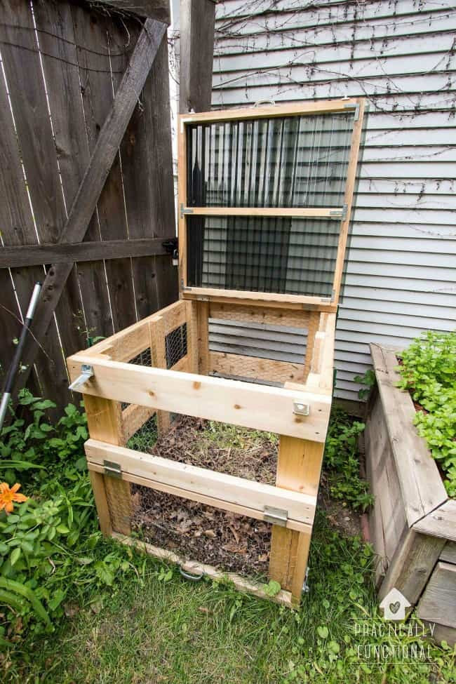 DIY Compost Bin Wood
 20 Creative Beginner Woodworking Projects for the Serial DIYer