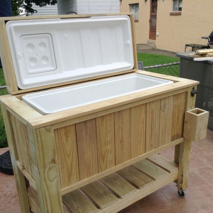 DIY Cooler Box Plans
 Pin by Kevin Whalen on Diy cooler box in 2019