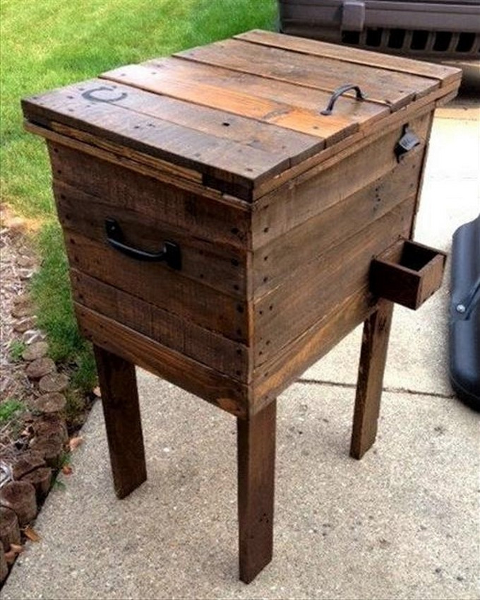 DIY Cooler Box Plans
 Marvelous Pallet Wood Ideas and Projects for Your Home