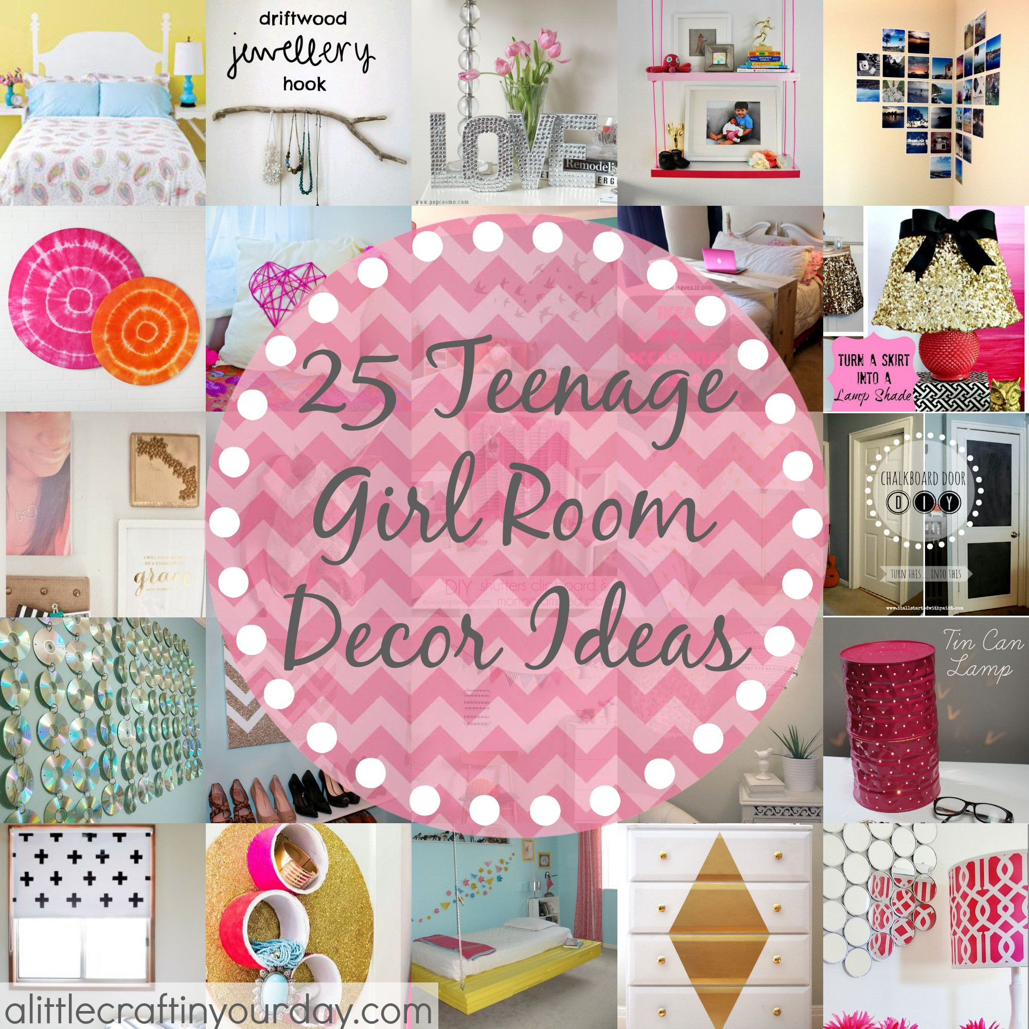 DIY Decor For Girls Room
 25 More Teenage Girl Room Decor Ideas A Little Craft In