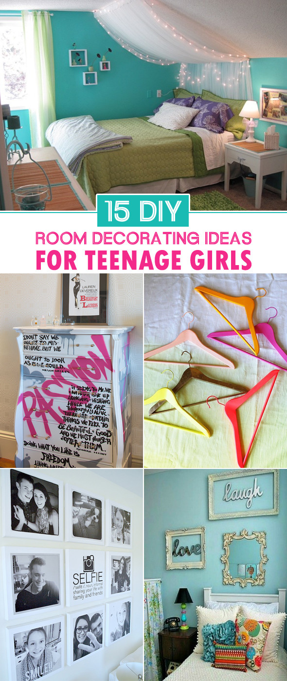 DIY Decor For Girls Room
 15 DIY Room Decorating Ideas For Teenage Girls