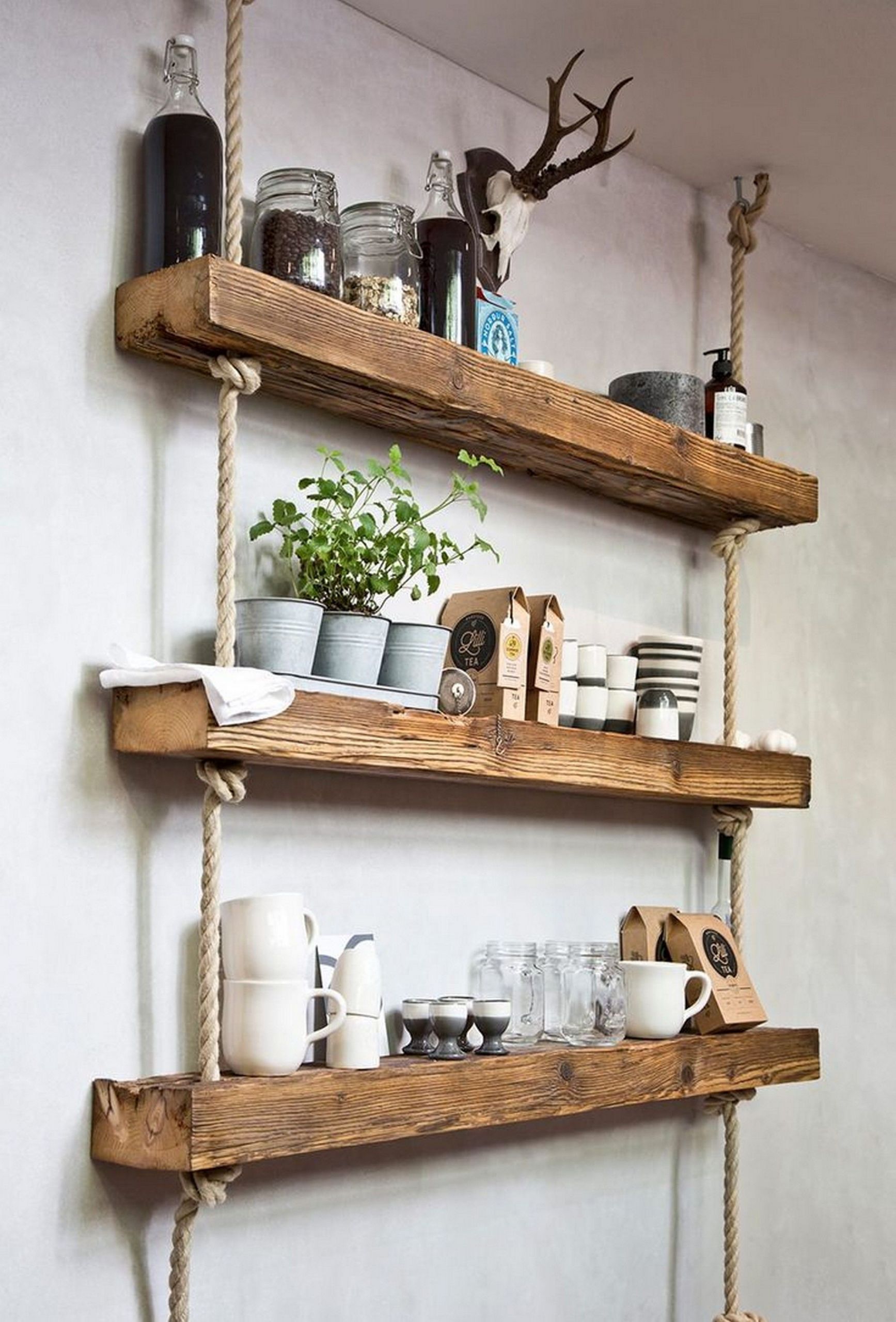 DIY Decorative Shelf
 Easy and Stylish DIY wooden wall shelves ideas in 2019